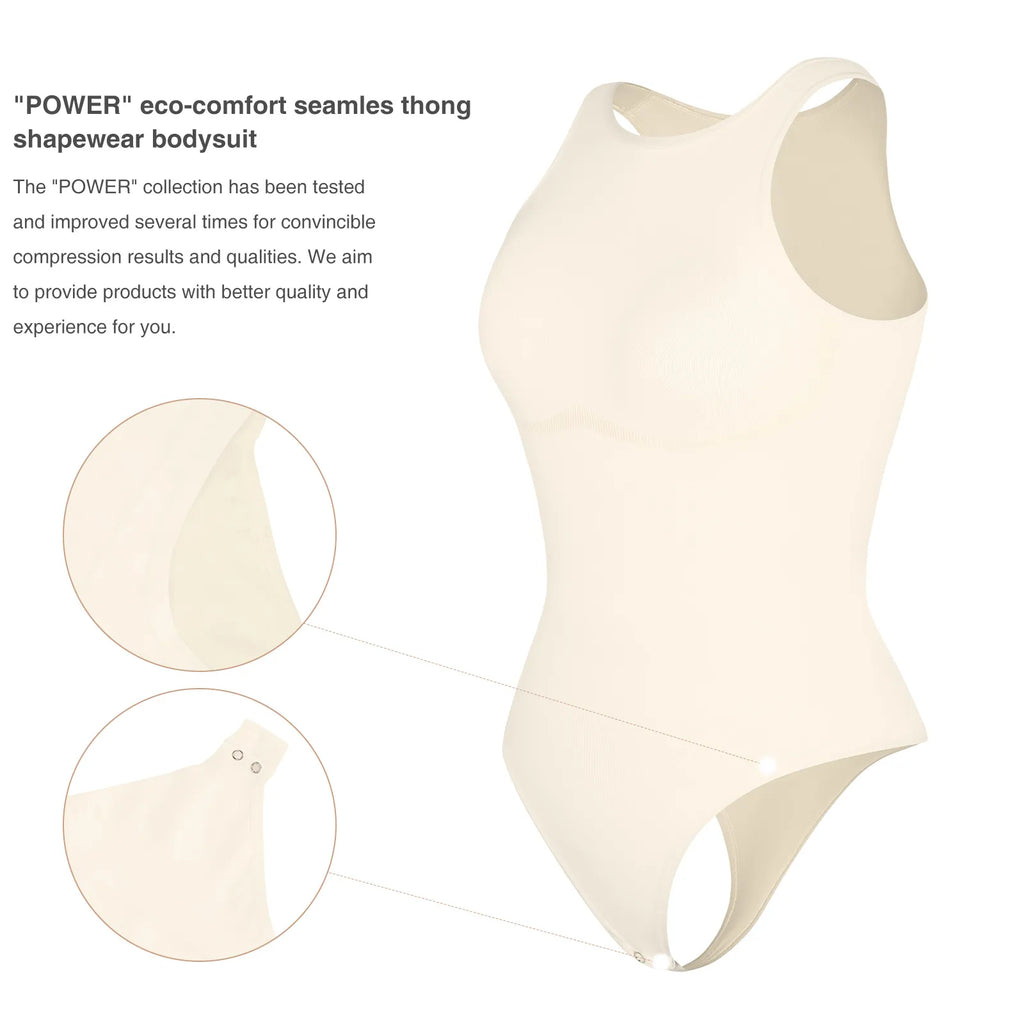 Defitshape Women's Butt Lifter Bodysuit Shapewear Seamless Body